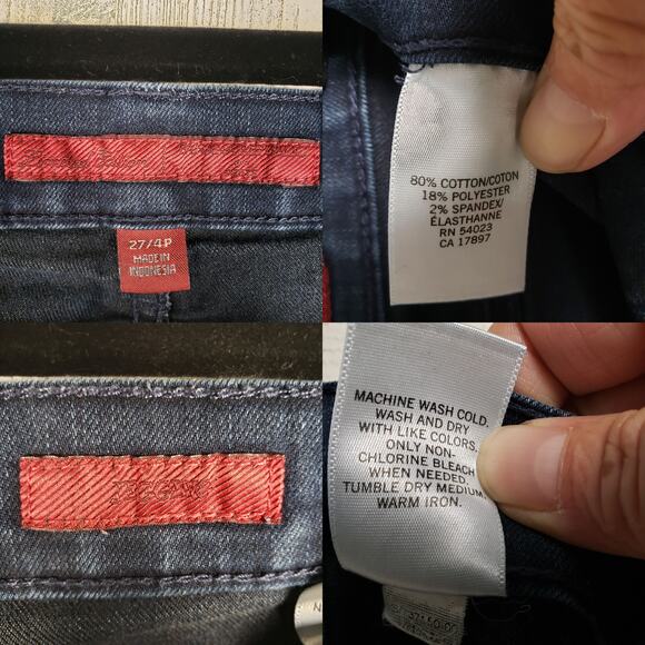 Banana Republic Petite Limited Edition Denim Jeggings Women's Size 27/4P - Picture 6 of 10